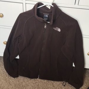 Brown North Face Fleece